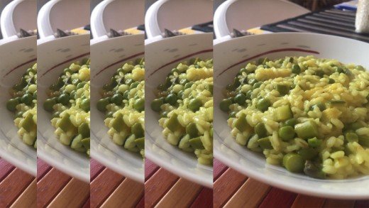preview della video ricetta: RISOTTO IN VERDE