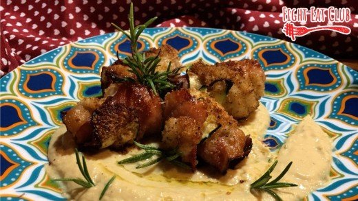 preview della video ricetta: Involtini di Sogliola su Crema di Ceci